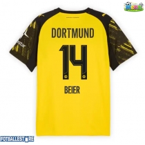 Borussia Dortmund Maximilian Beier #14 Hjemmedrakt 2025-26 Kortermet